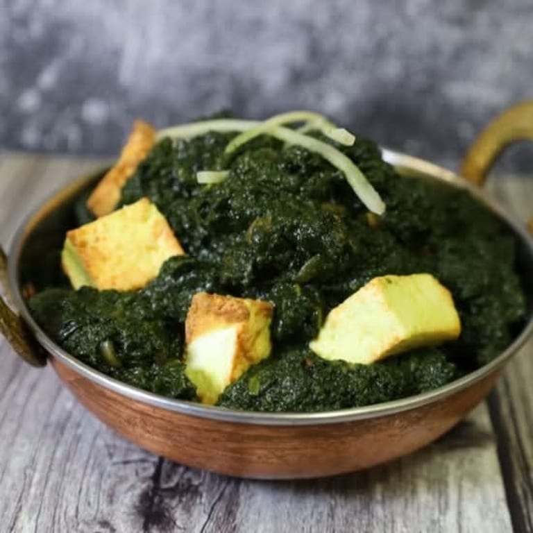 Delicious Palak Paneer Awaits