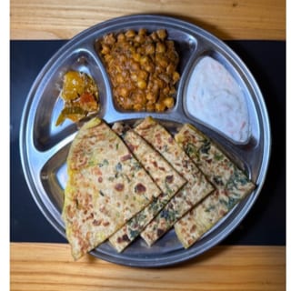 Aloo Paratha Platter